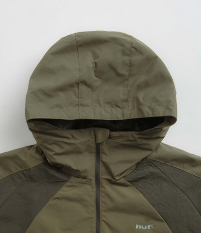 HUF Set Shell Jacket in Olive