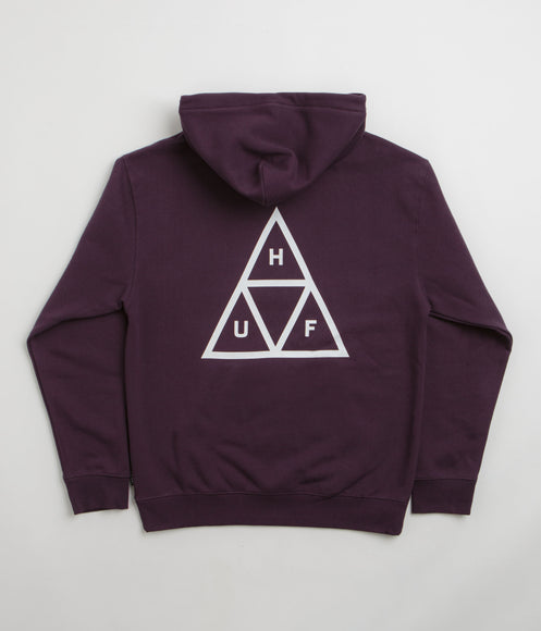 Huf burgundy hoodie outlet