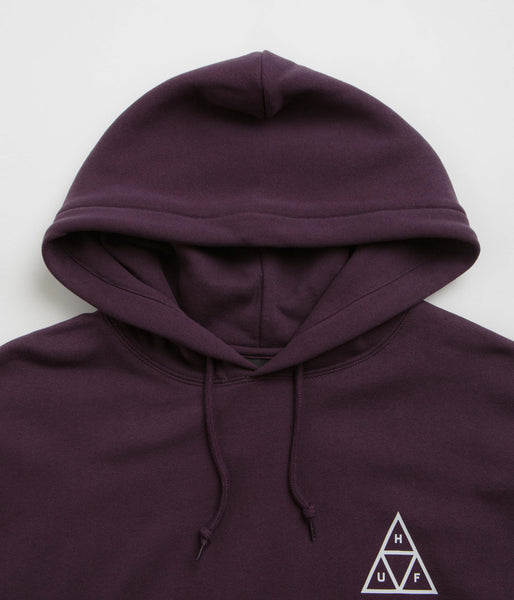 HUF Worldwide Set Triple Triangle Pullover Hoodie - Heather Grey