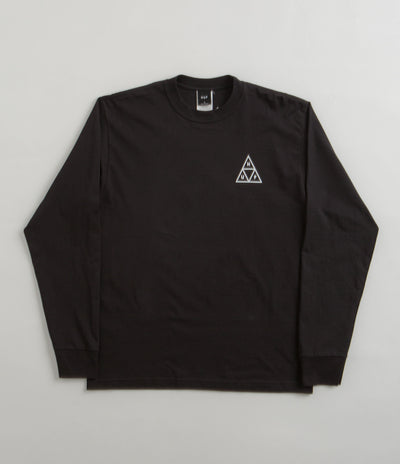 HUF Set TT Long Sleeve T-Shirt in Black