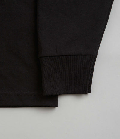 HUF Set TT Long Sleeve T-Shirt in Black