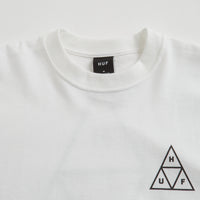 HUF Set TT Long Sleeve T-Shirt - White thumbnail