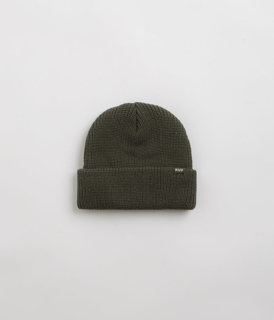 HUF Set Usual Beanie in Hunter Green