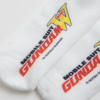 HUF Shenlong Gundam Crew Socks - White thumbnail