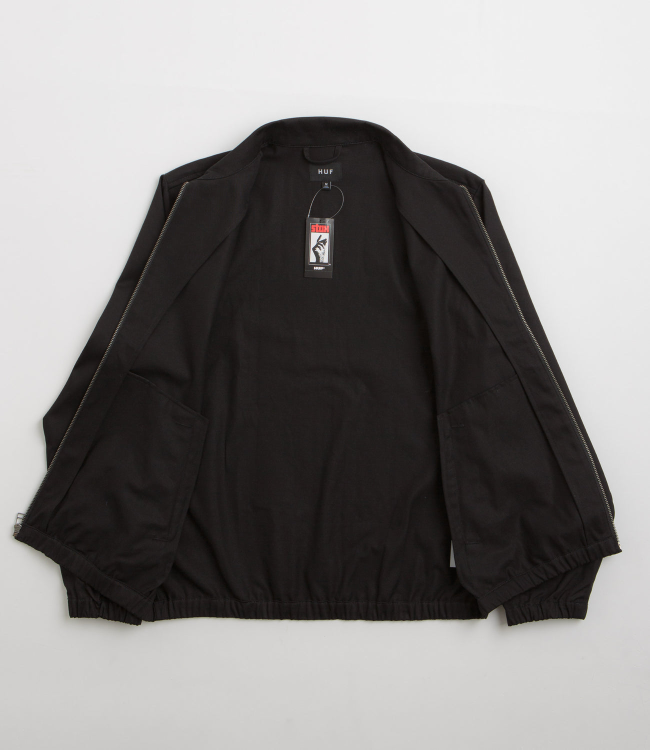 HUF Stax Jacket - Black | Flatspot