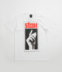 HUF Stax Snap T-Shirt in White