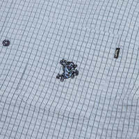 HUF Stuck On You Plaid Short Sleeve Shirt - Ice Blue thumbnail