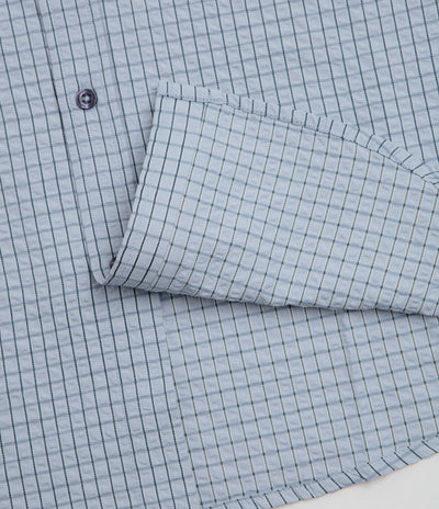 HUF Stuck On You Plaid Short Sleeve Shirt - Ice Blue