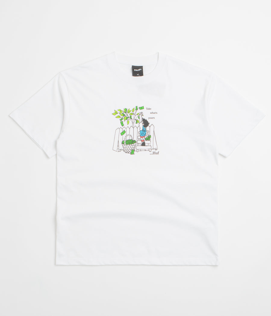 HUF Take Yours T-Shirt - White