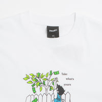 HUF Take Yours T-Shirt - White thumbnail