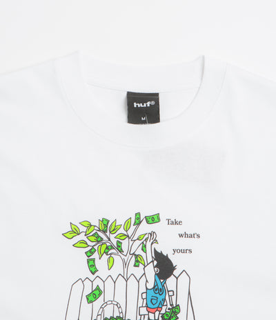 HUF Take Yours T-Shirt - White