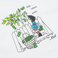 HUF Take Yours T-Shirt - White thumbnail