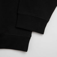 HUF Triple Triangle Embroidered Crewneck Sweatshirt - Black / Grey thumbnail