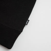 HUF Triple Triangle Embroidered Crewneck Sweatshirt - Black / Grey thumbnail