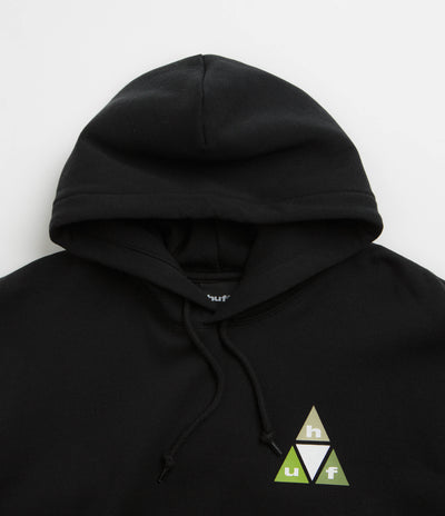 HUF Triple Triangle Hoodie - Black / White