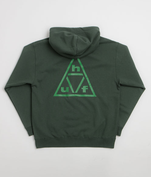 HUF Triple Triangle Hoodie - Forest Green / Green