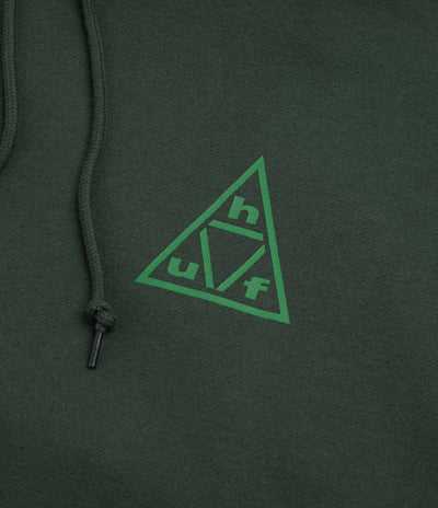 HUF Triple Triangle Hoodie - Forest Green / Green