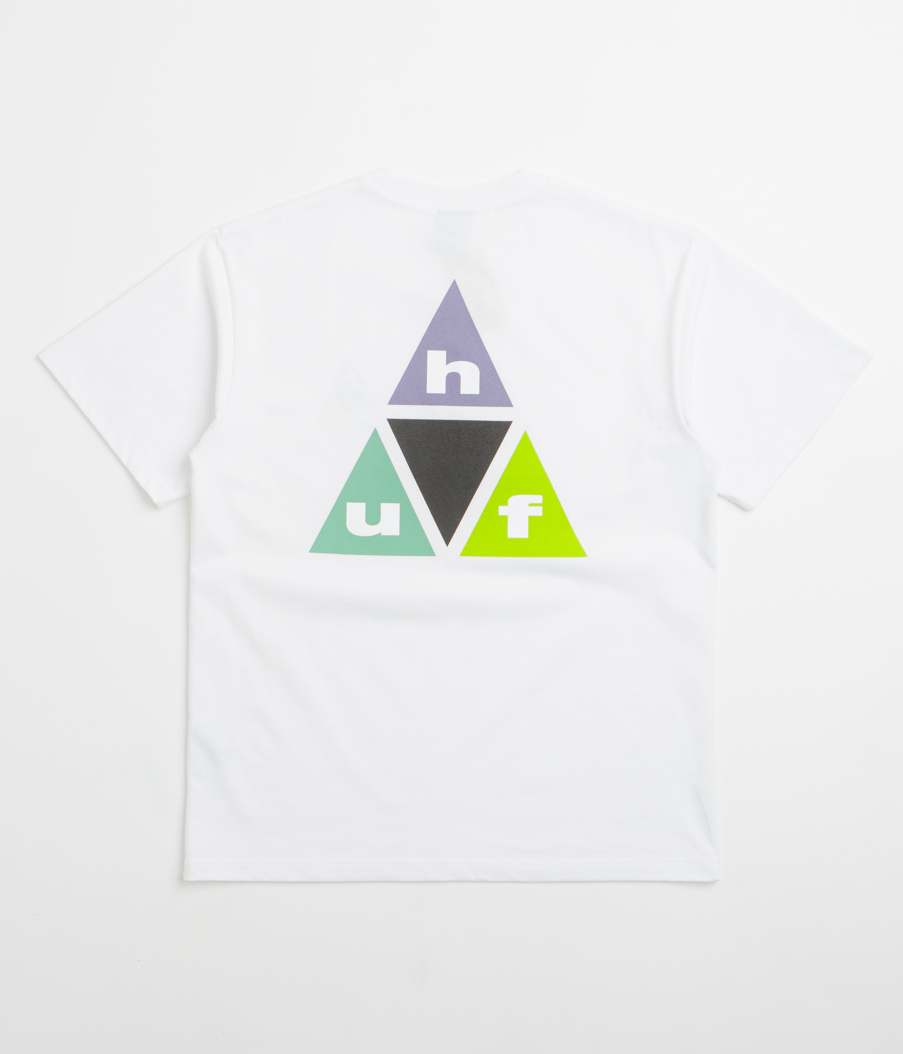 HUF Triple Triangle T-Shirt - Lilac Chalk / White
