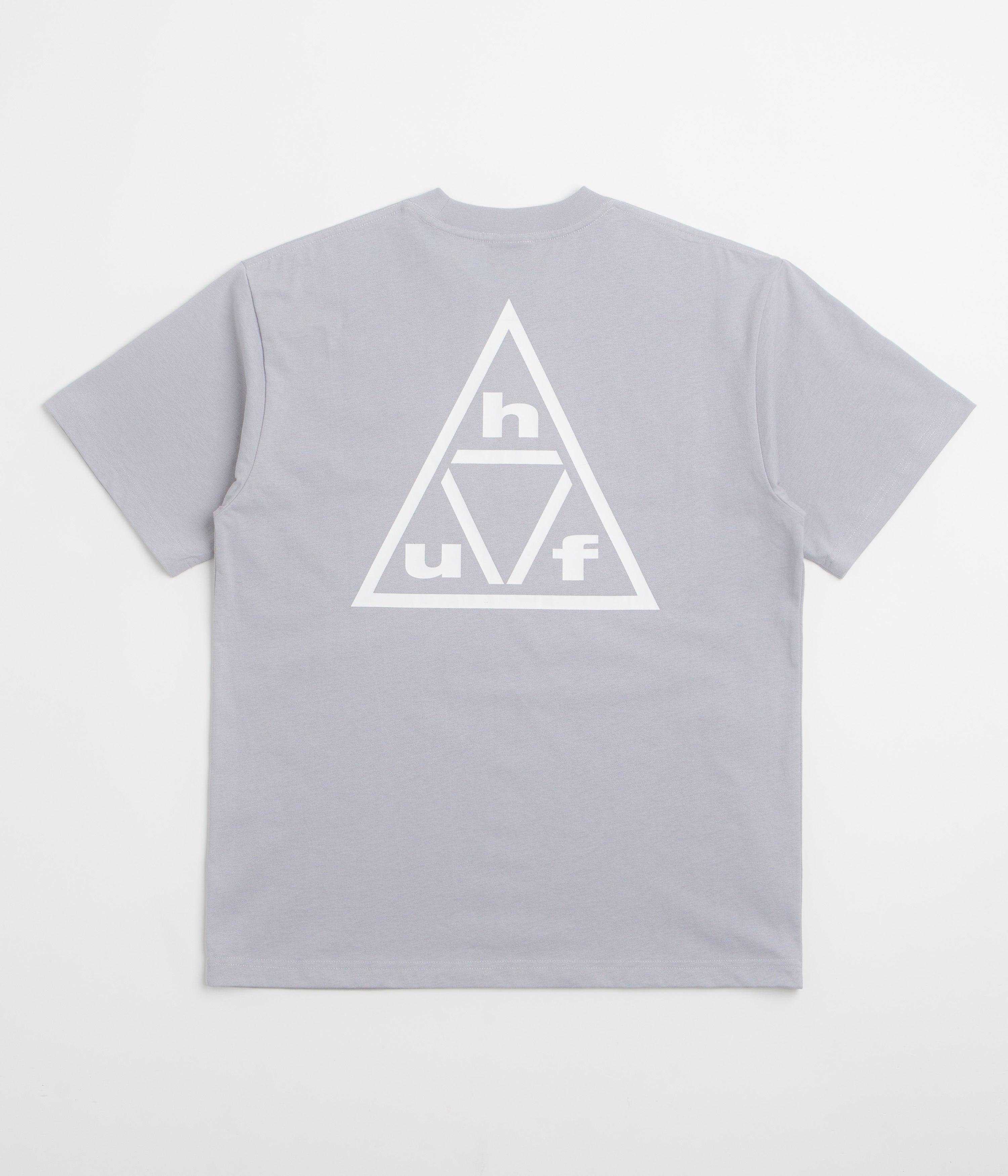 HUF Triple Triangle T-Shirt - Lilac Chalk / White