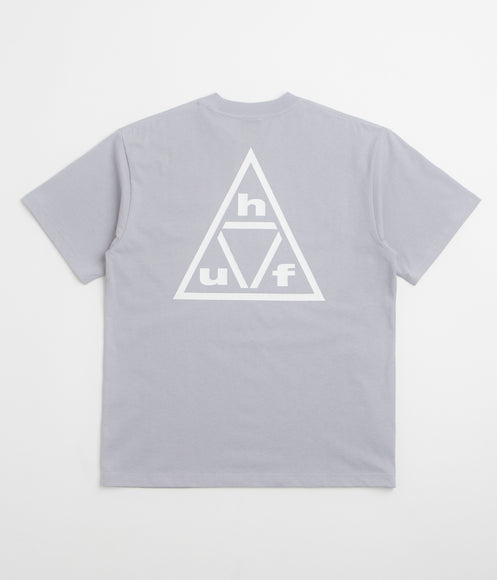 HUF Triple Triangle T-Shirt - Lilac Chalk / White