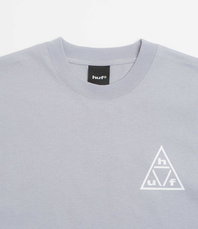 HUF Triple Triangle T-Shirt in Lilac Chalk and White