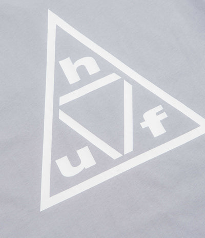 HUF Triple Triangle T-Shirt in Lilac Chalk and White