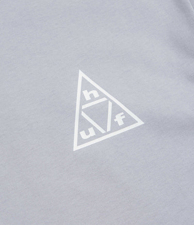 HUF Triple Triangle T-Shirt in Lilac Chalk and White
