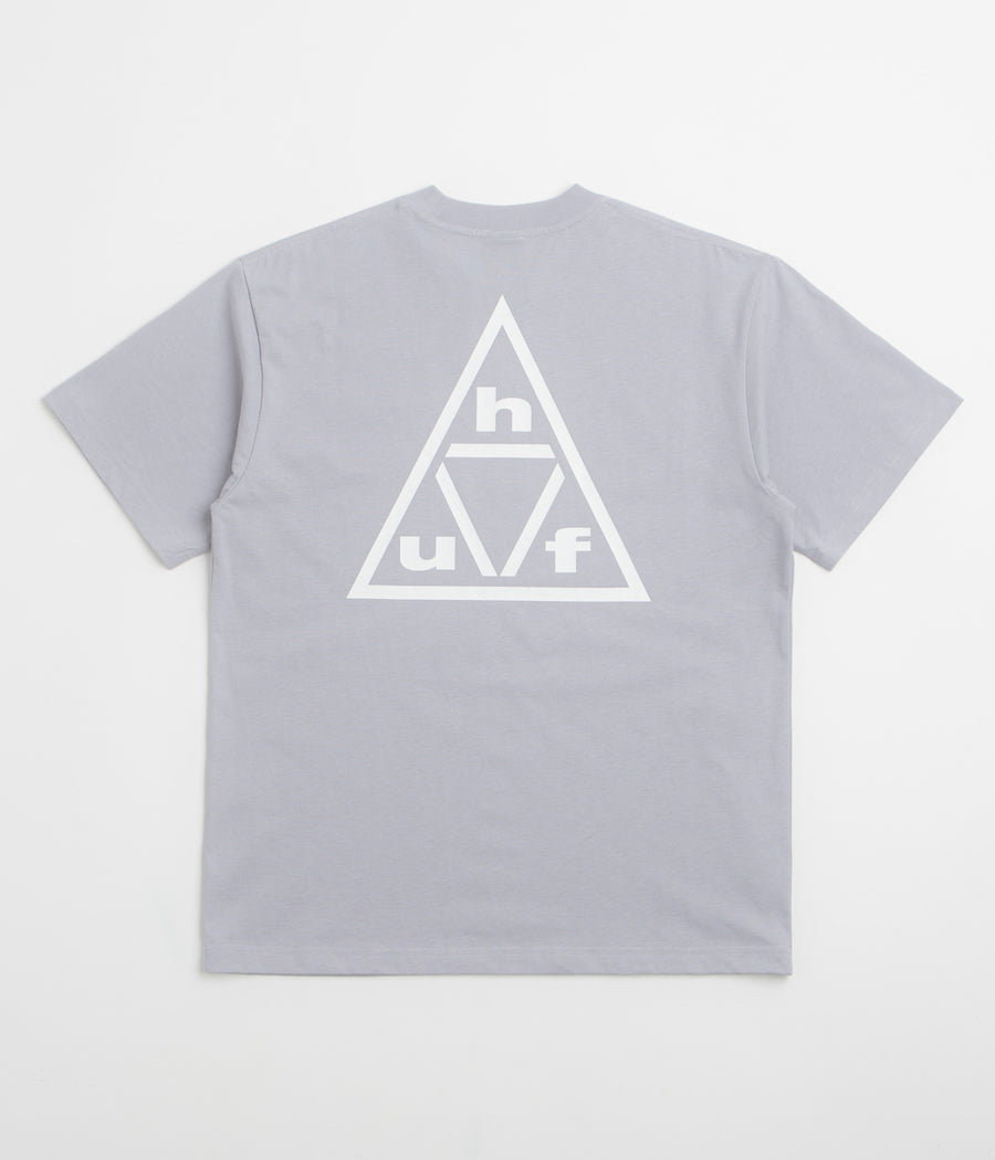 HUF Triple Triangle T-Shirt - White / Grey