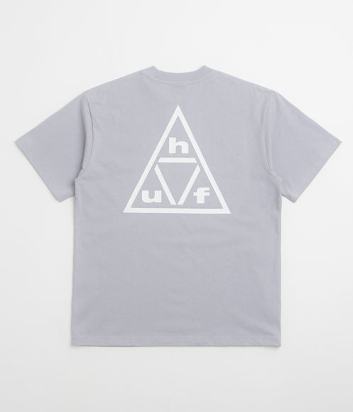 HUF Triple Triangle T-Shirt - White / Grey