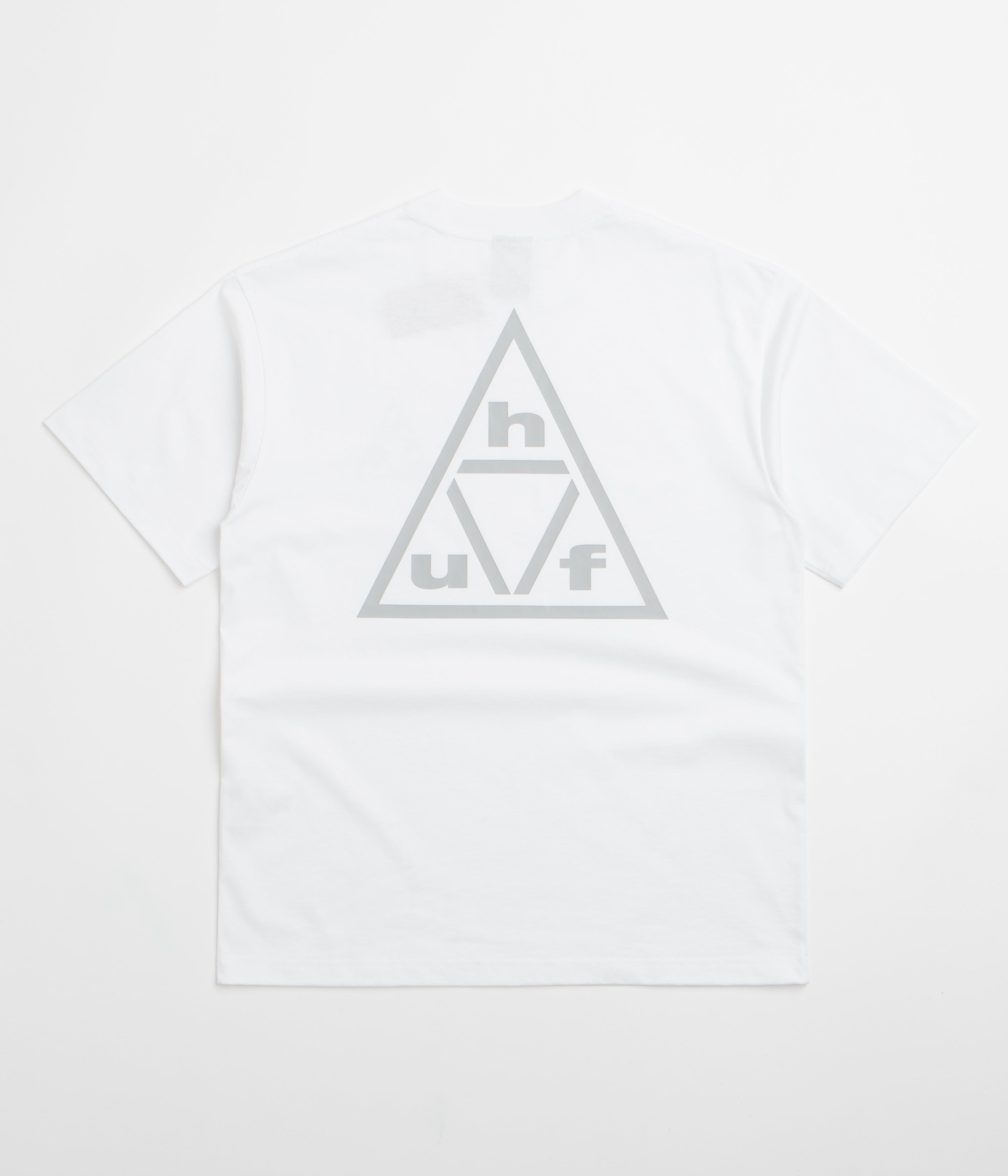 HUF Triple Triangle T-Shirt - White / Grey