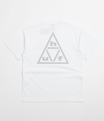 HUF Triple Triangle T-Shirt - White / Grey