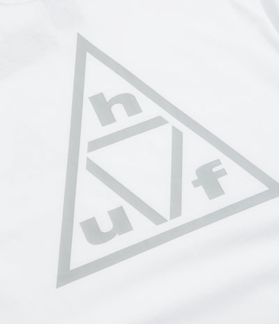 HUF Triple Triangle T-Shirt - White / Grey