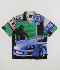 HUF Trophy Resort Short Sleeve Shirt in Multi