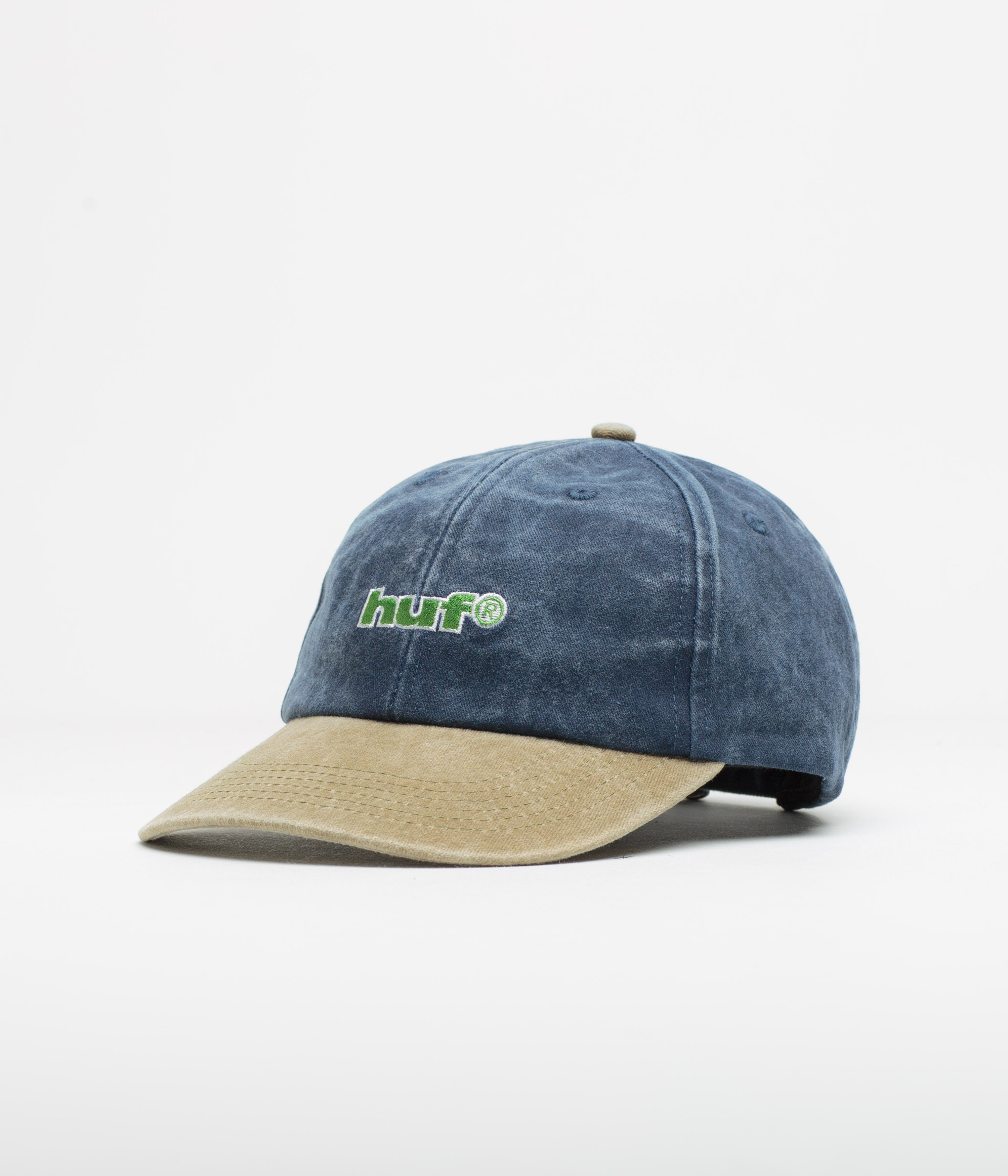 HUF Two Tone 89 Washed Cap - Navy
