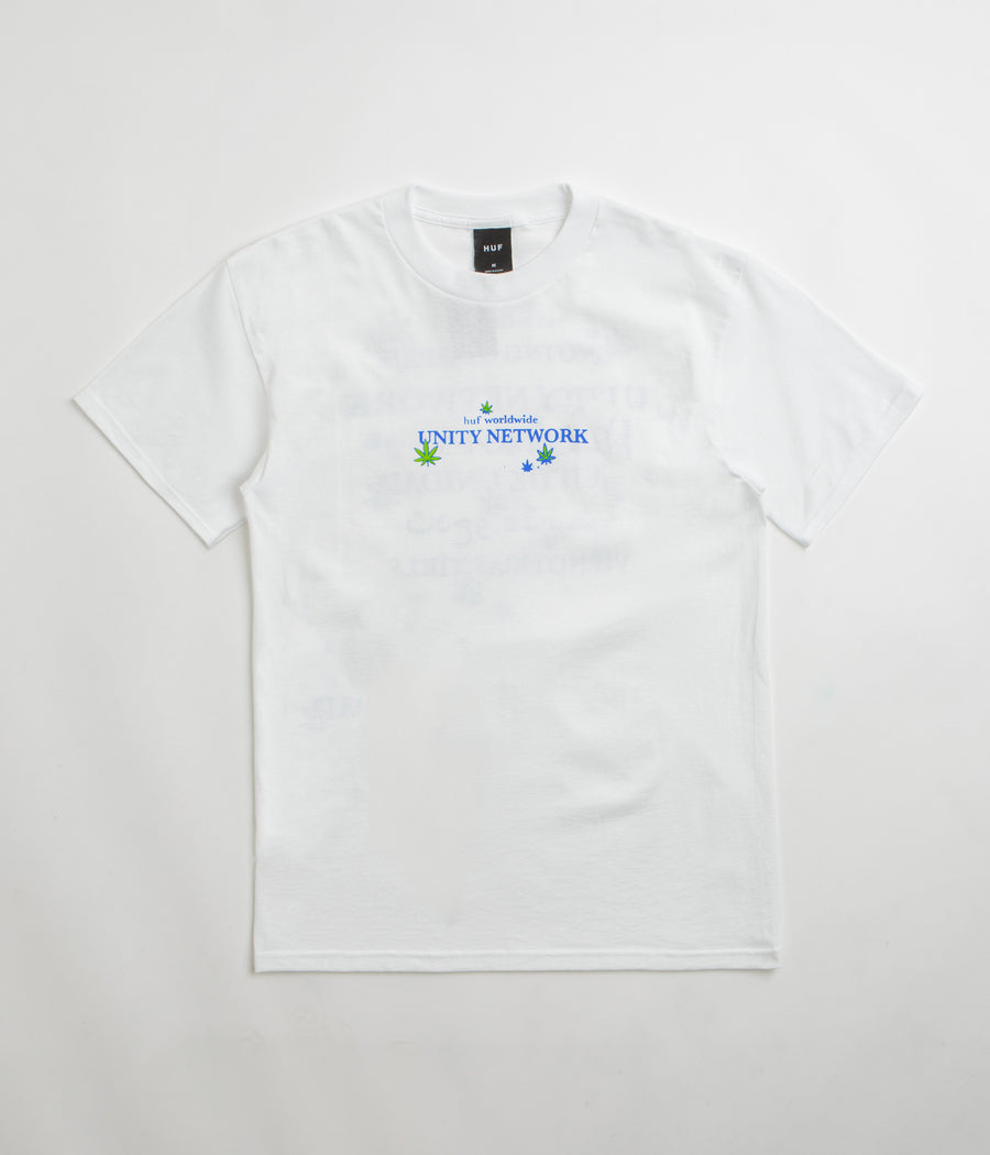 HUF Unity Network T-Shirt in White