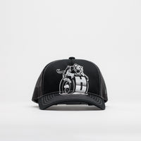 HUF Urethane Trucker Cap - Black thumbnail