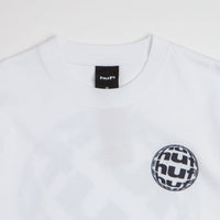 HUF Wide Angle T-Shirt - White thumbnail