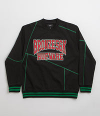 HUF x Bronze 56K Bronze HUFware Crewneck Sweatshirt in Black