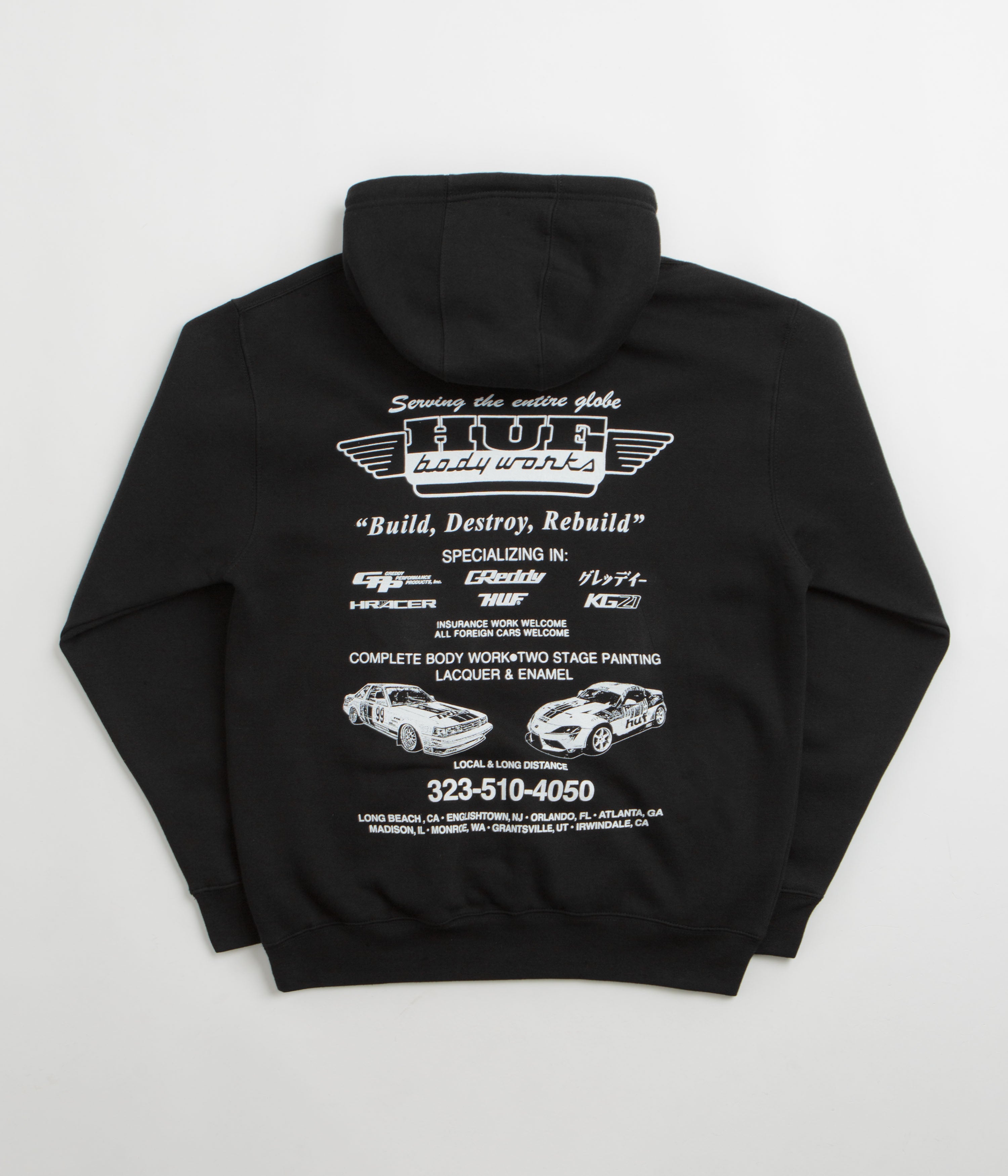 Dime Cursive Zip Hoodie - Stone Silver | Flatspot