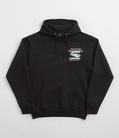 HUF x GReddy Body Works Hoodie - Black