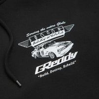 HUF x GReddy Body Works Hoodie - Black thumbnail