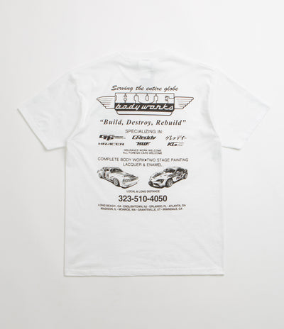 HUF x GReddy Body Works T-Shirt - White