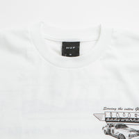 HUF x GReddy Body Works T-Shirt - White thumbnail