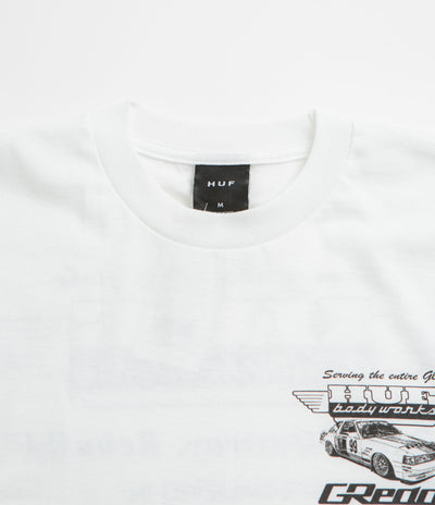 HUF x GReddy Body Works T-Shirt - White