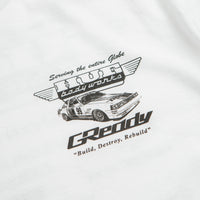 HUF x GReddy Body Works T-Shirt - White thumbnail