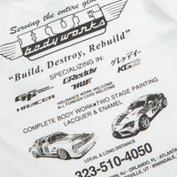 HUF x GReddy Body Works T-Shirt - White thumbnail