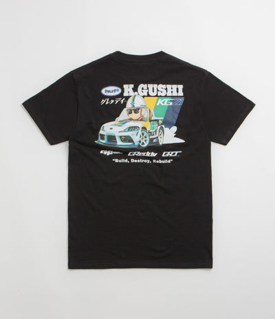 HUF x GReddy Gushi T-Shirt - Black