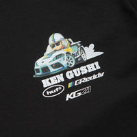 HUF x GReddy Gushi T-Shirt - Black thumbnail