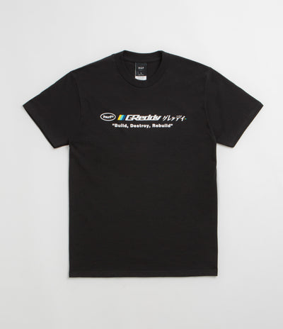 HUF x GReddy Motors T-Shirt - Black