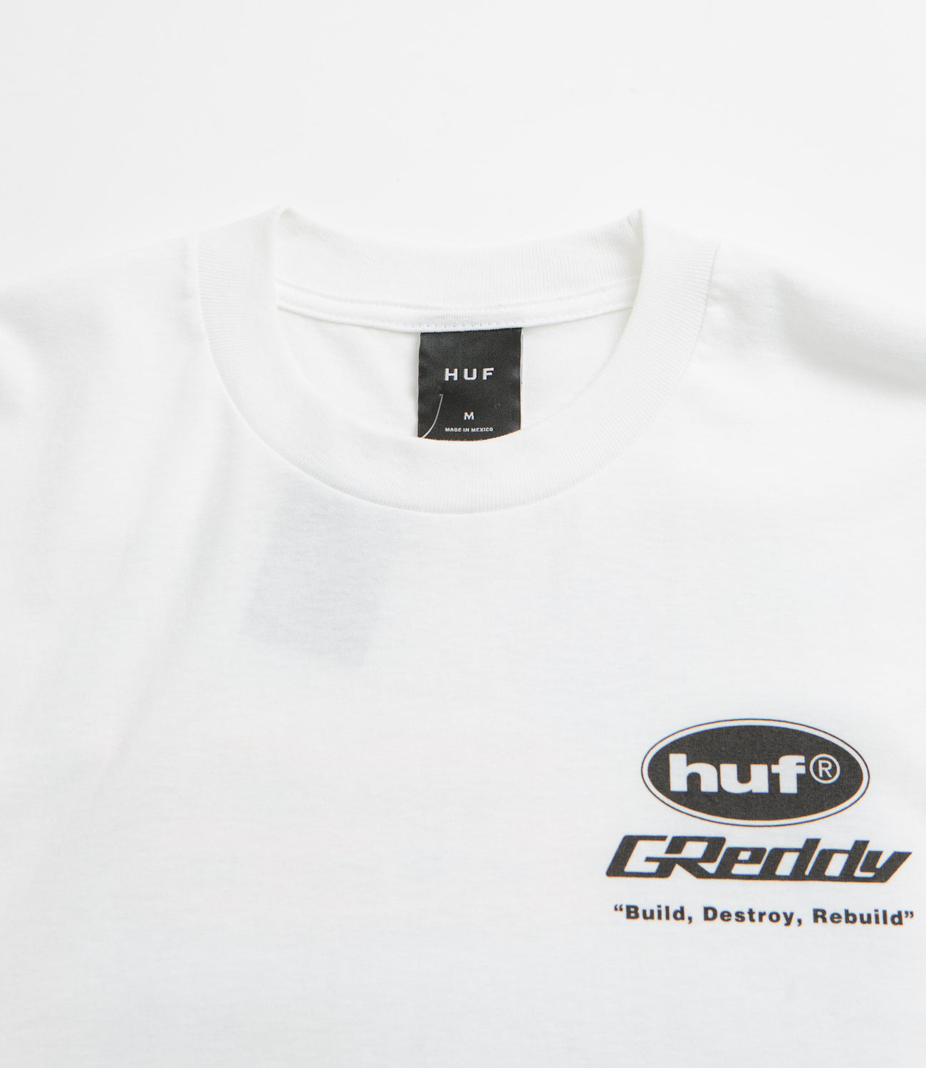トップス 8egreedy graff brand name t-shits white HUF x GReddy Parts T-Shirt - White | flatspot